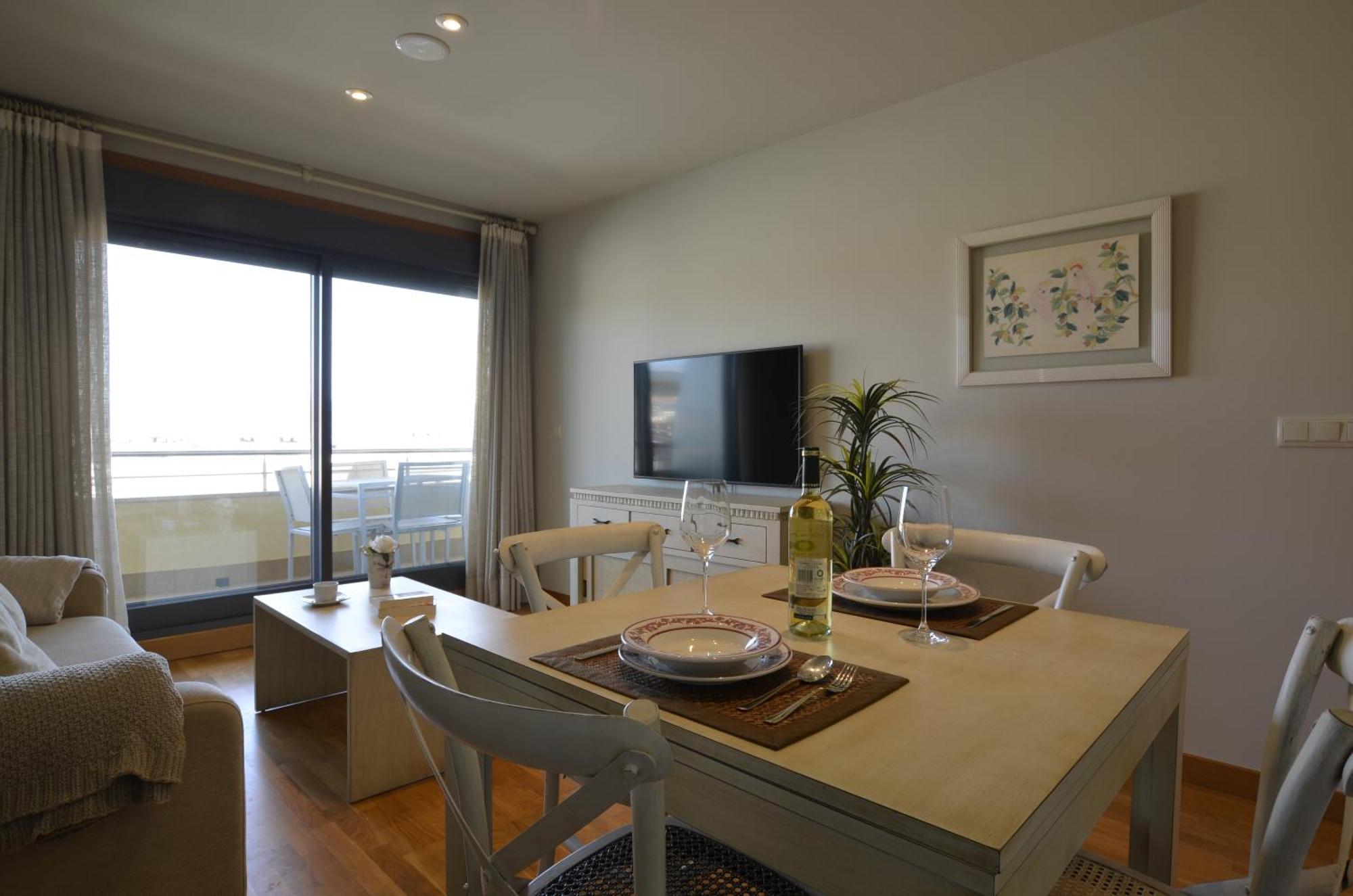 Flat Select Pinamar Apartment Sanxenxo Ruang foto