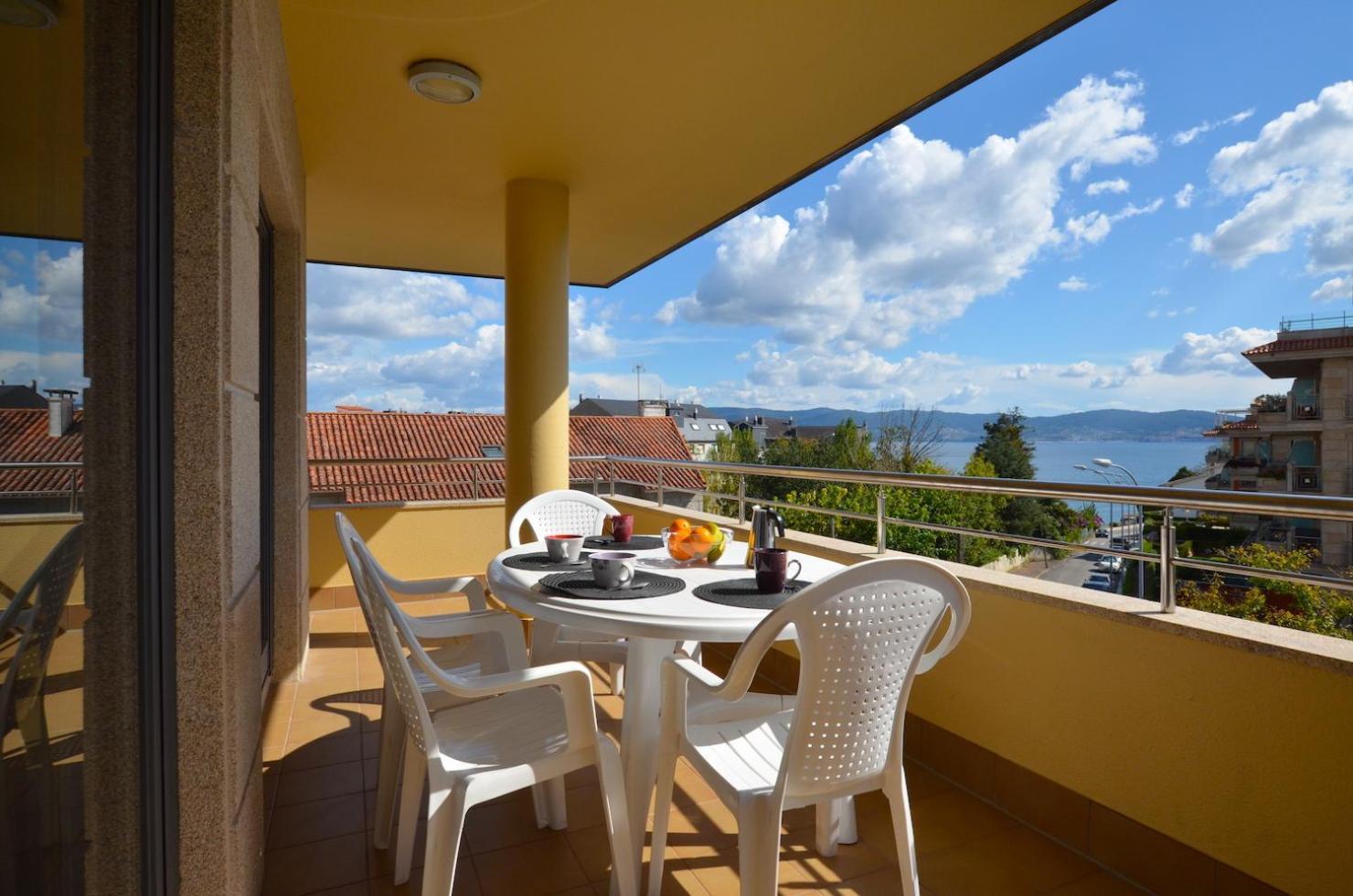 Flat Select Pinamar Apartment Sanxenxo Ruang foto